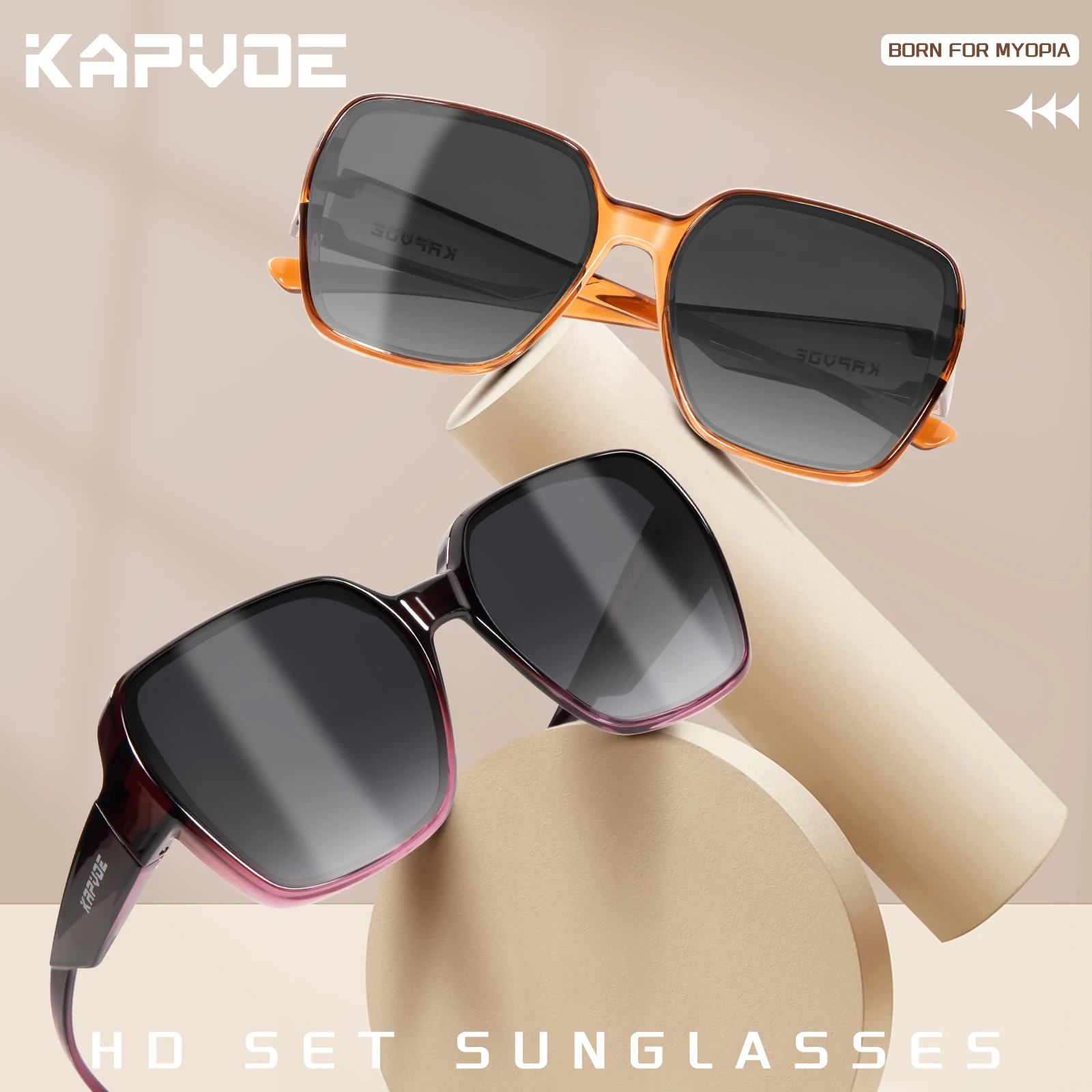 Sunglasses Polarized Men - Kapvoe Fitover Sunglasses Oversized Square Polarized