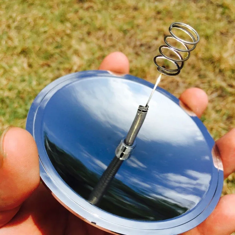 Lighter Windproof - 1PC Outdoor Solar Lighter Camping Survival