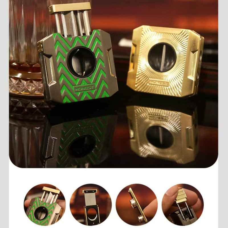 Cigar Cutter Set - HONEST 4 in 1 Cigar Tool