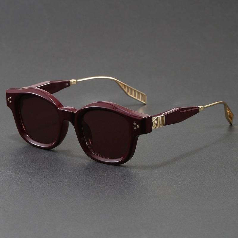 Retro Square Acetate Sunglasse - đánh giá và giá Sunglasses Polarized Men