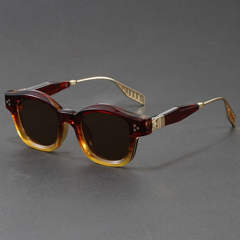 Retro Square Acetate Sunglasse - đánh giá và giá Sunglasses Polarized Men