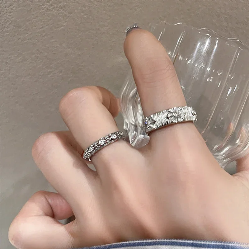 Shiny Metal Open Ring for Men  - đánh giá và giá Men Accessories Drawing