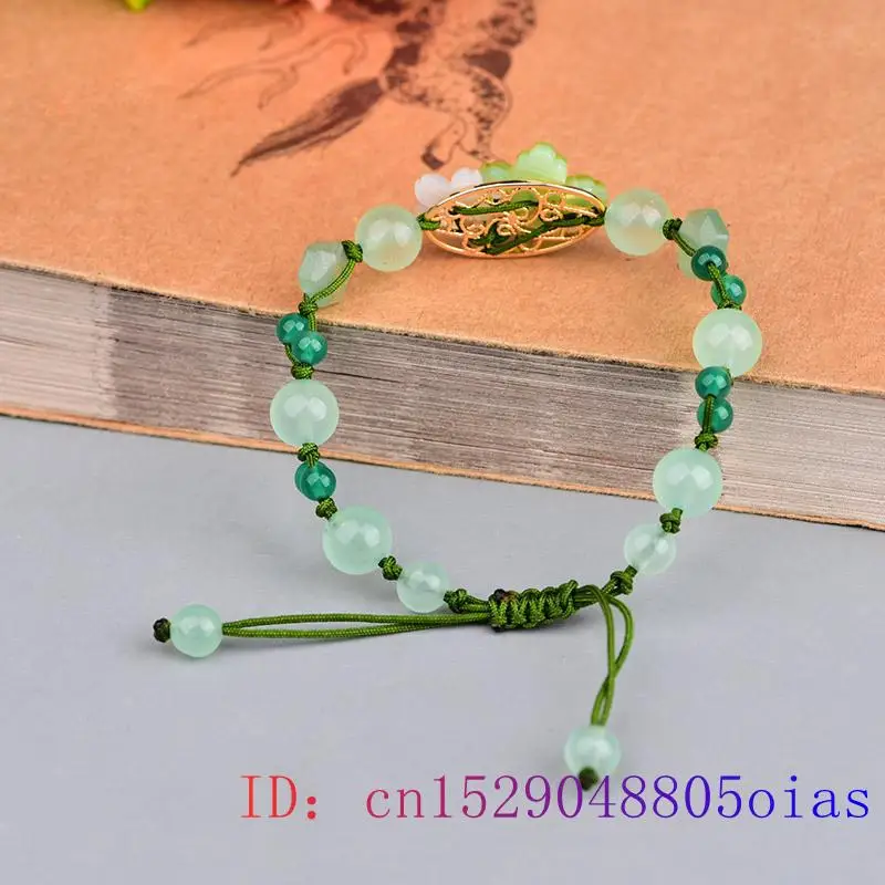 Green Jade Flower Bracelet Amu - đánh giá và giá Bracelet Beaded Men