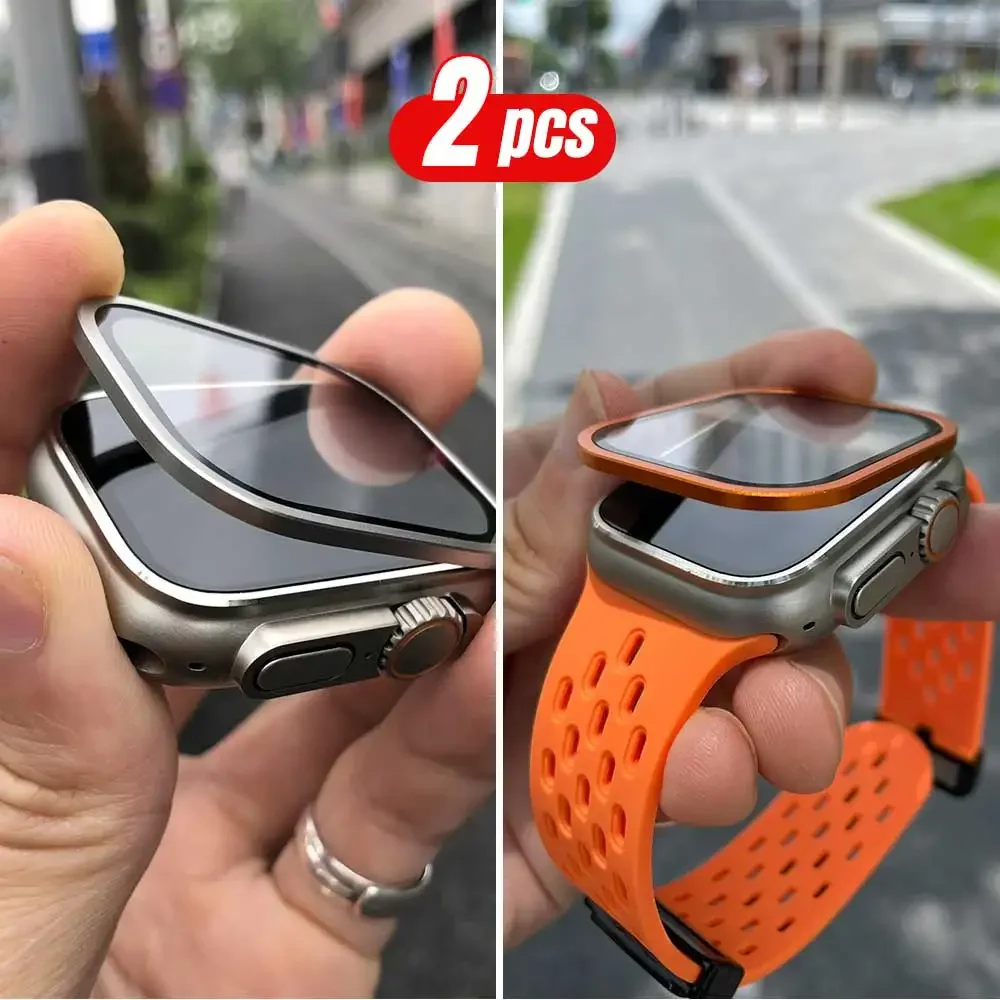 2PCS Titanium Metal Frame for  - đánh giá và giá Men'S Accessories Watches