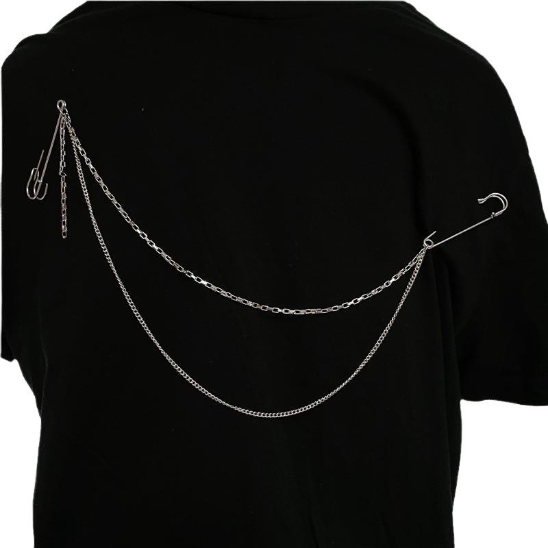 New Punk Double Layered Pants  - đánh giá và giá Men Accessories Brooch