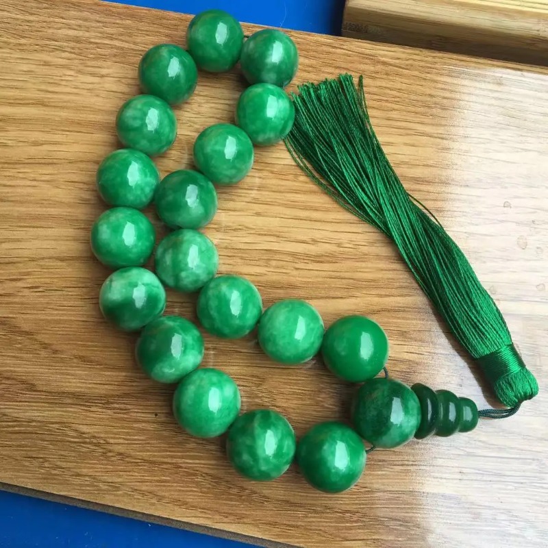 Xanh Tự Nhiên Vòng Tay Ngọc 13 - đánh giá và giá Bracelet Beaded Men