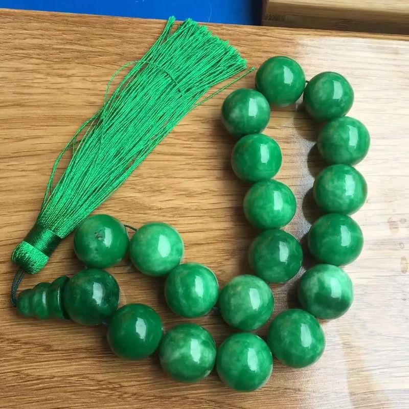 Xanh Tự Nhiên Vòng Tay Ngọc 13 - đánh giá và giá Bracelet Beaded Men