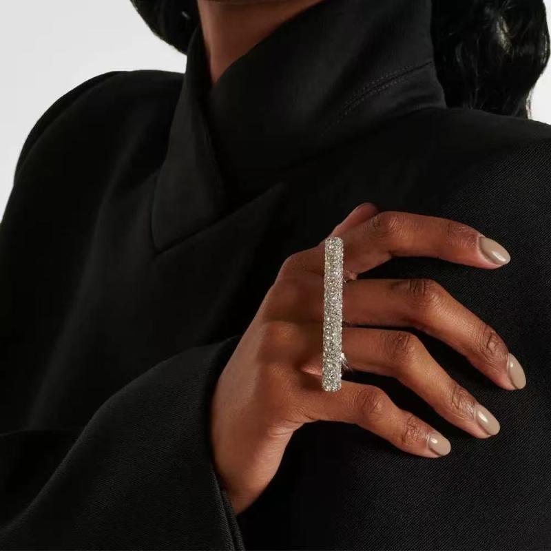 Hot Fashion Lady Long Bar Ring - đánh giá và giá Men Accessories In Dubai