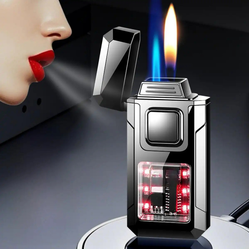 Windproof Voice Control Metal  - đánh giá và giá Lighter Windproof