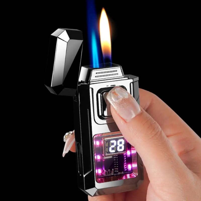 Windproof Voice Control Metal  - đánh giá và giá Lighter Windproof