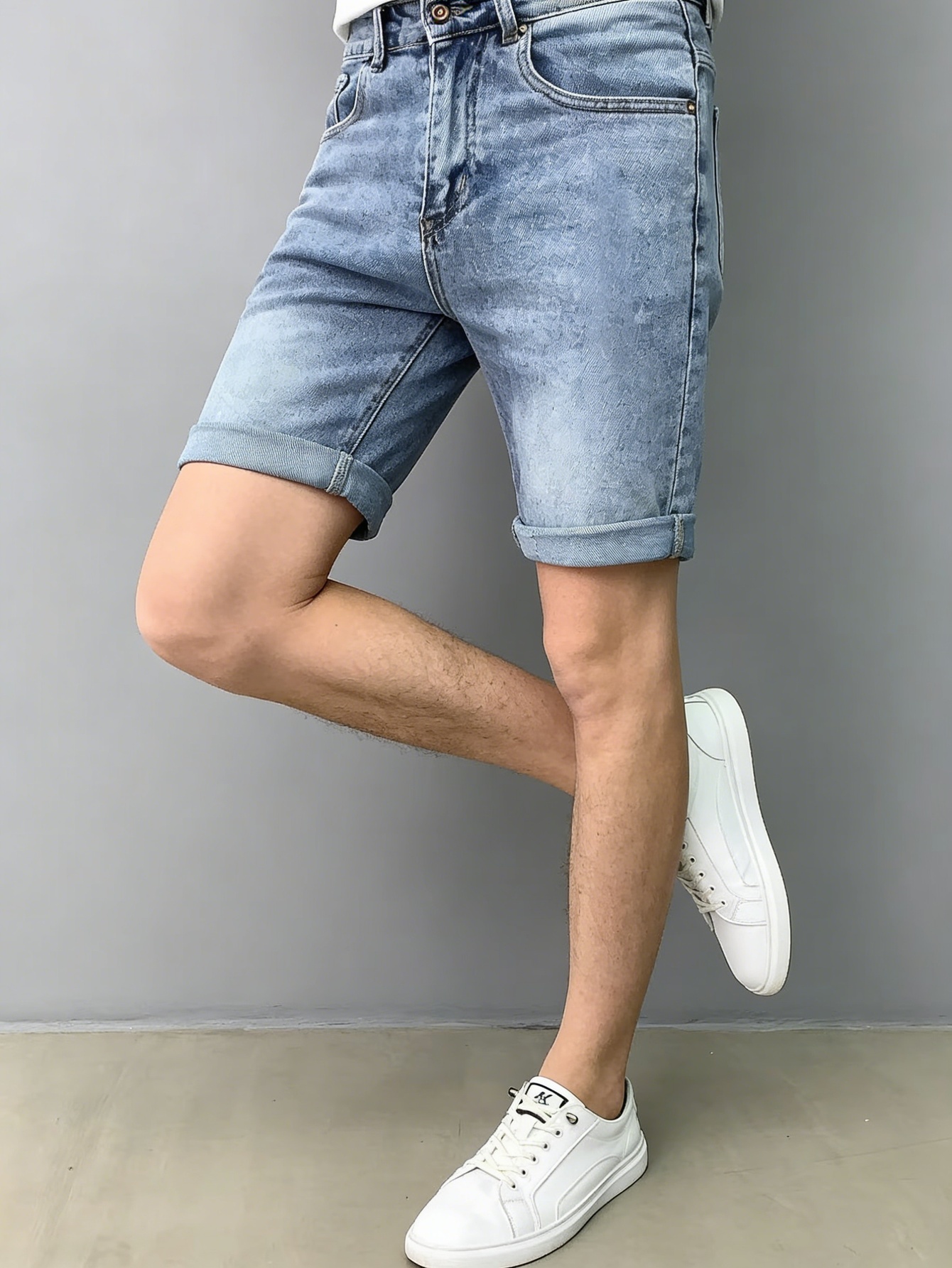 Men Classic Stretch Blue Denim - đánh giá và giá Men Accessories To Wear