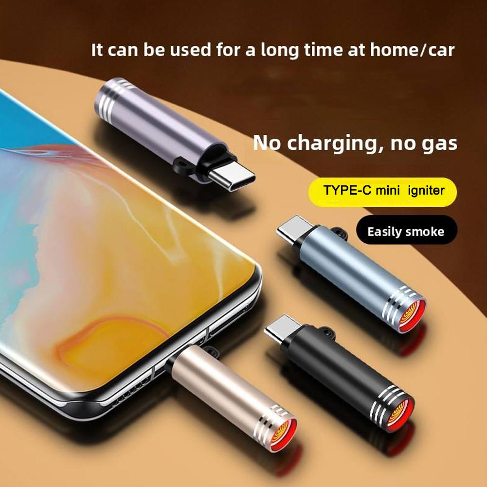 Type C Mini Lighter Blow to Ig - đánh giá và giá Lighter Windproof