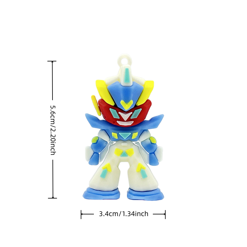 Gundam Silicone Keychain, Mini - đánh giá và giá Men Accessories Collection