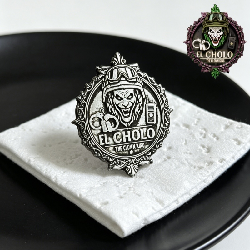Custom Clown Logo Brooch Perso - đánh giá và giá Men Accessories Brooch
