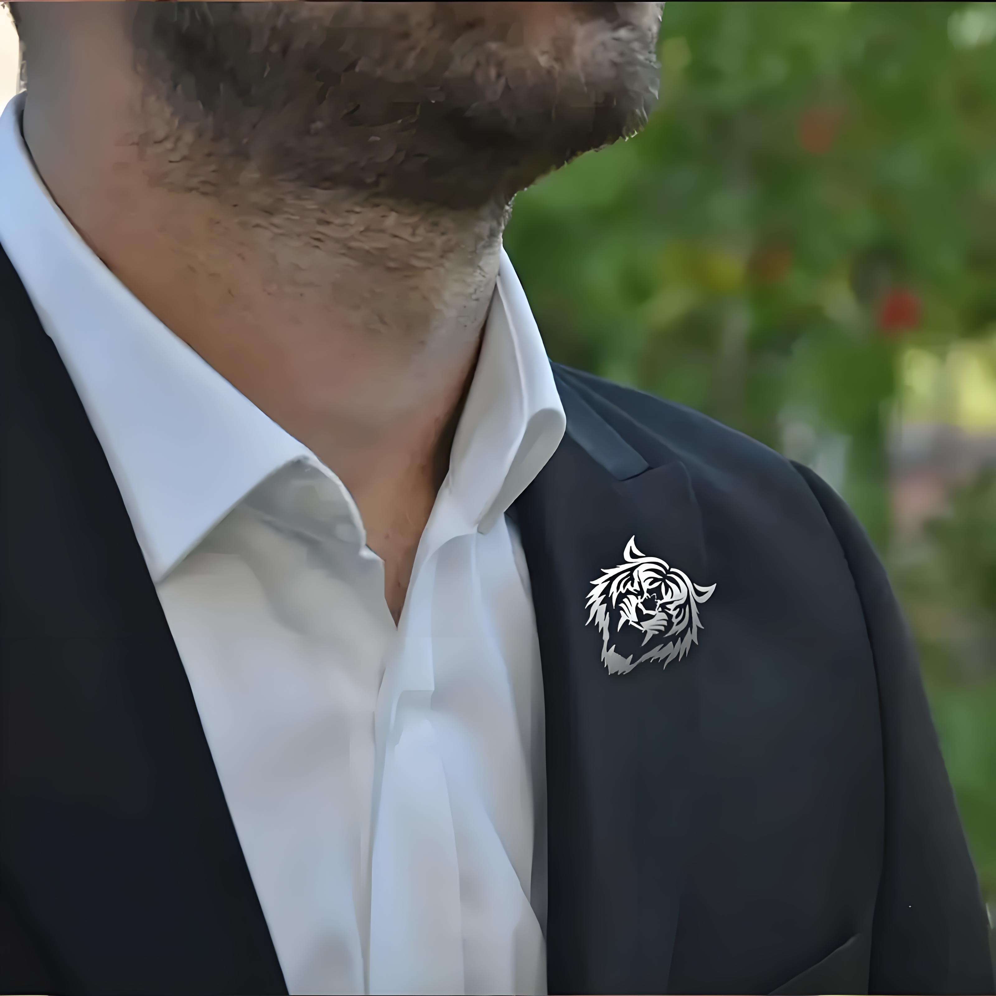 Men's Stainless Steel Tiger He - đánh giá và giá Men Accessories To Wear