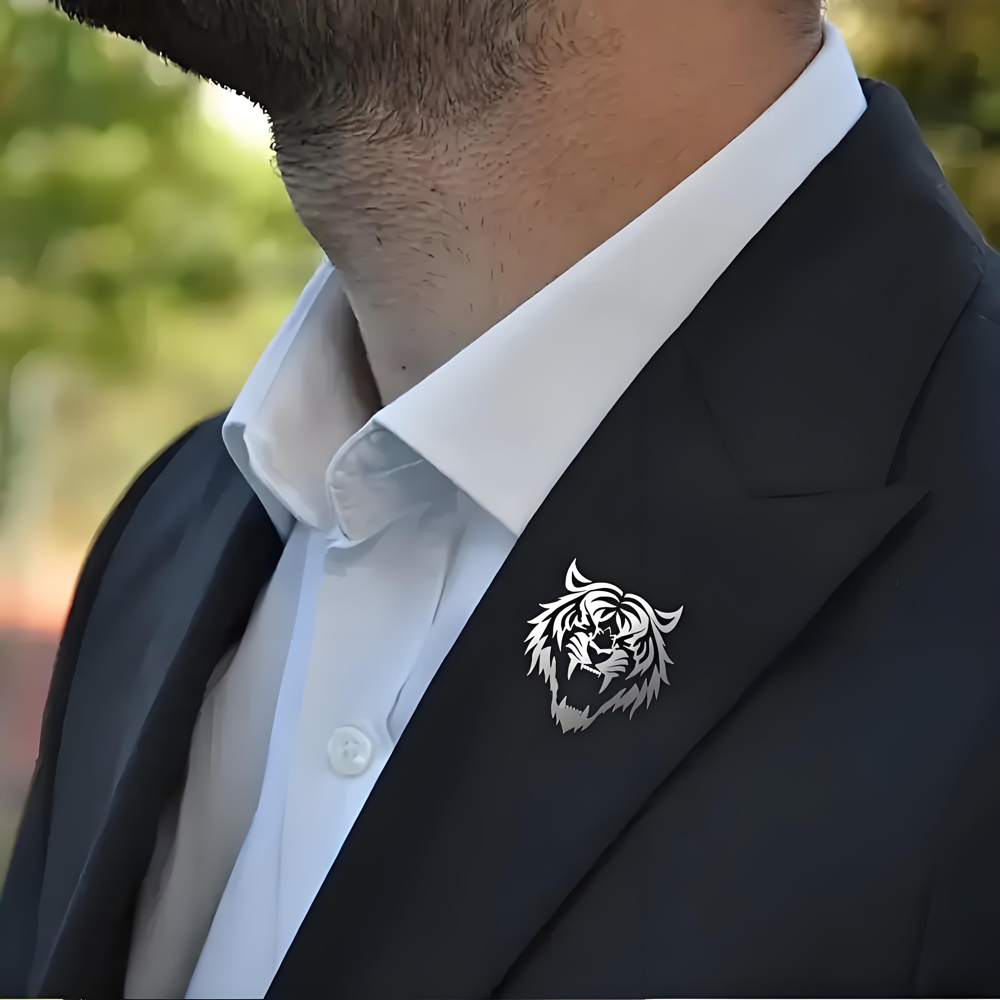 Men's Stainless Steel Tiger He - đánh giá và giá Men Accessories To Wear
