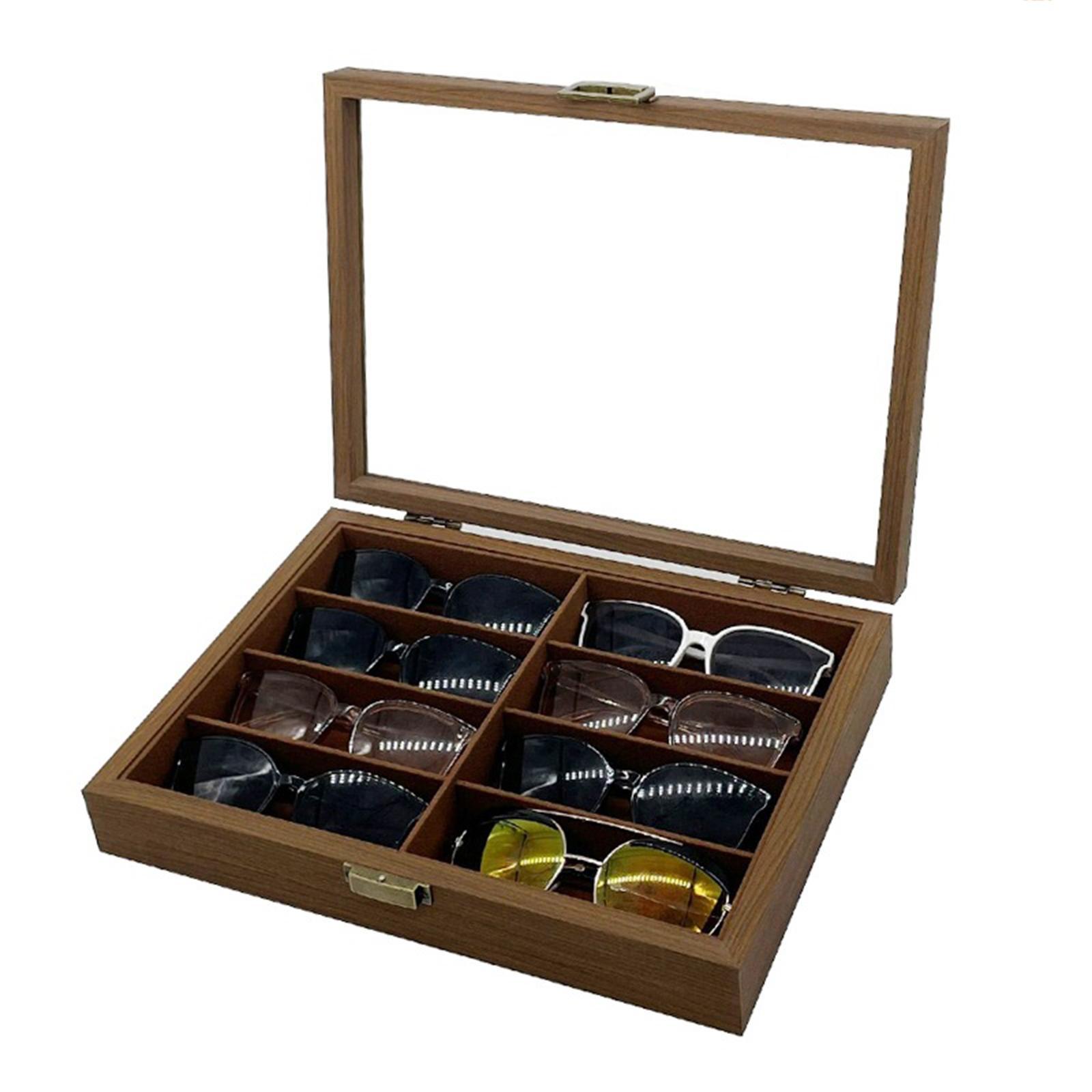 Wooden Sunglasses Organizer Bo - đánh giá và giá Men Accessories Drawing