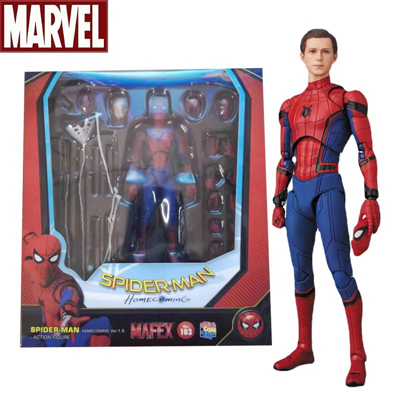 Mafex 103 Spider Man Action Fi - đánh giá và giá Men Accessories Collection