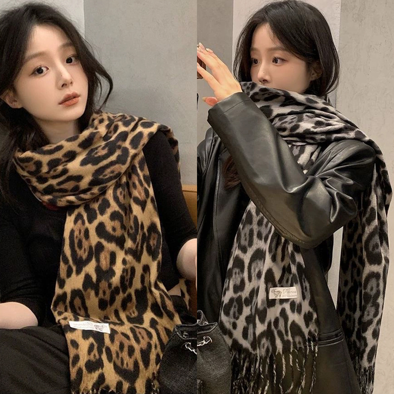 2025 New Retro Silk Leopard Pa - đánh giá và giá Men Accessories To Wear