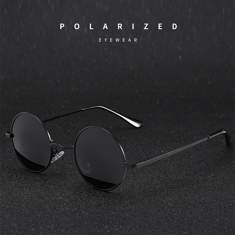 Retro Vintage Round Sunglasses - đánh giá và giá Sunglasses Polarized Men