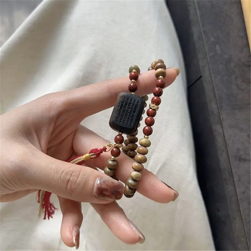 Natural Green Sandalwood Bead  - đánh giá và giá Bracelet Beaded Men