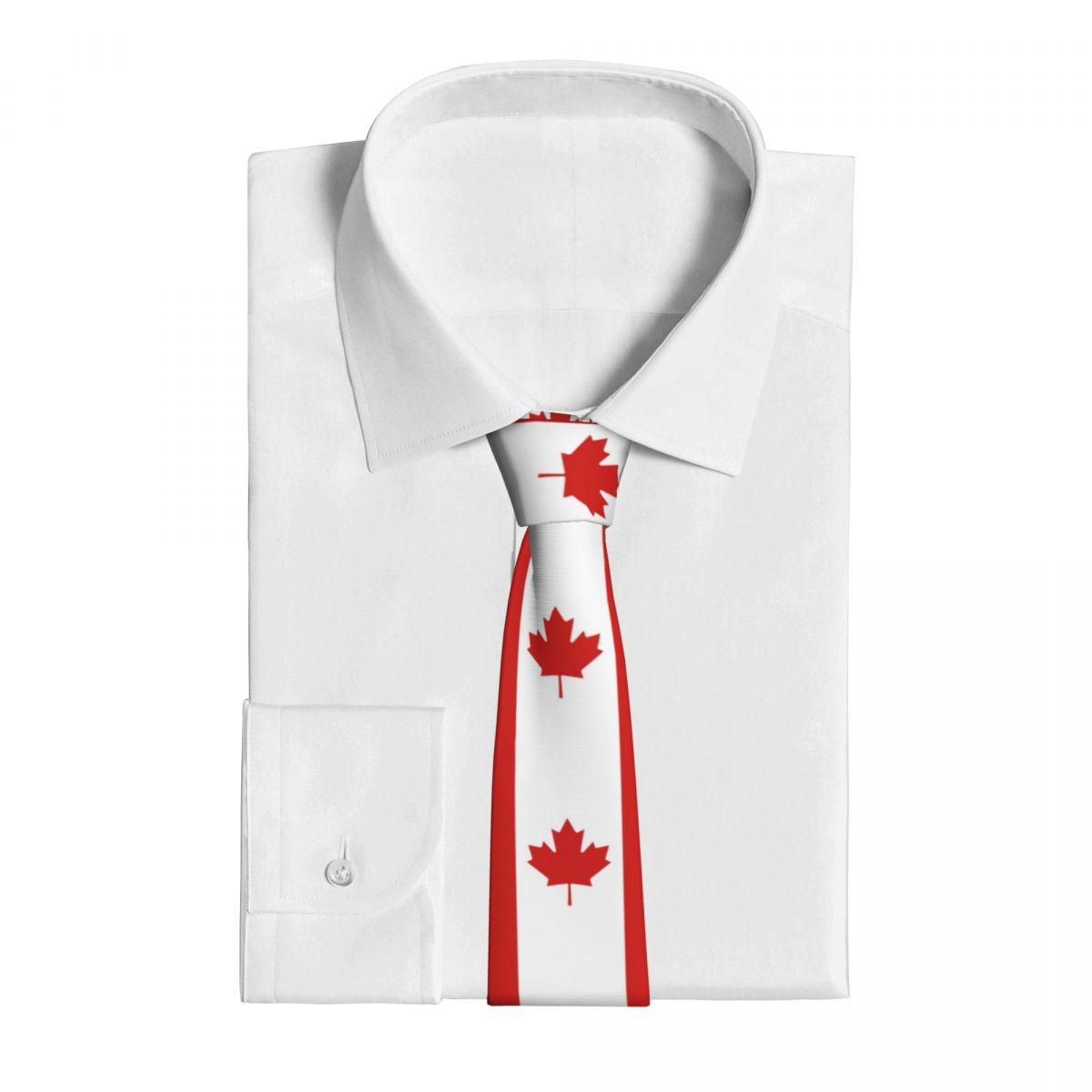 Flag Of Canada Necktie Unisex  - đánh giá và giá Men'S Accessories Canada