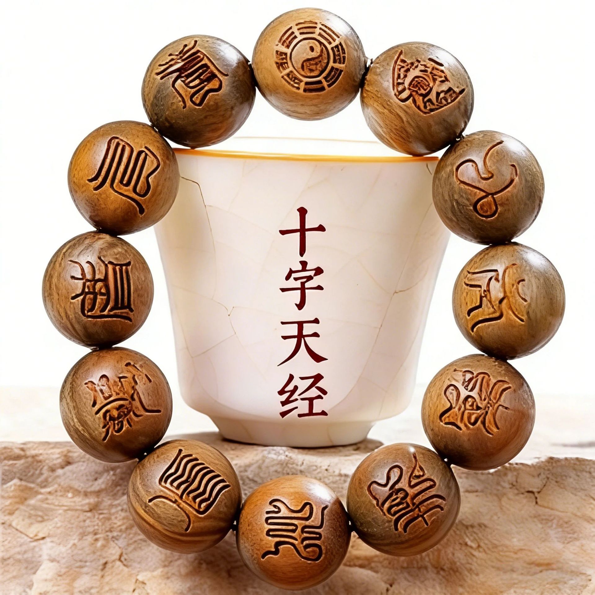 Lucky Luxury Green Sandalwood  - đánh giá và giá Bracelet Beaded Men