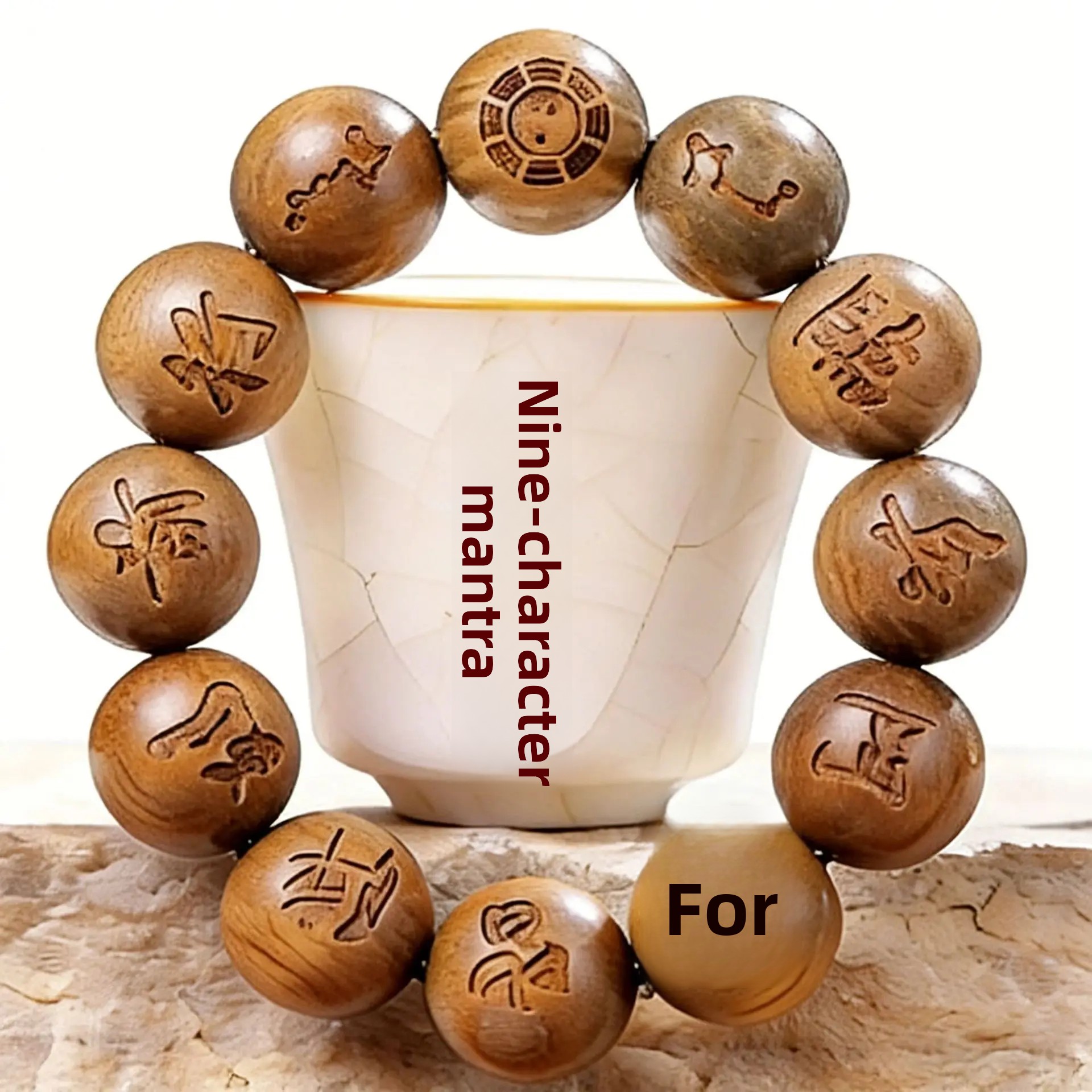 Lucky Luxury Green Sandalwood  - đánh giá và giá Bracelet Beaded Men