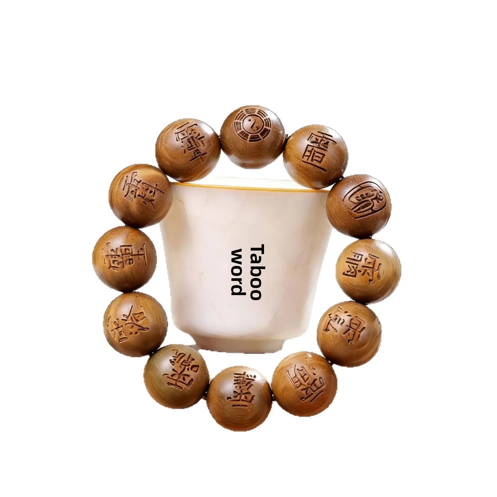 Lucky Luxury Green Sandalwood  - đánh giá và giá Bracelet Beaded Men
