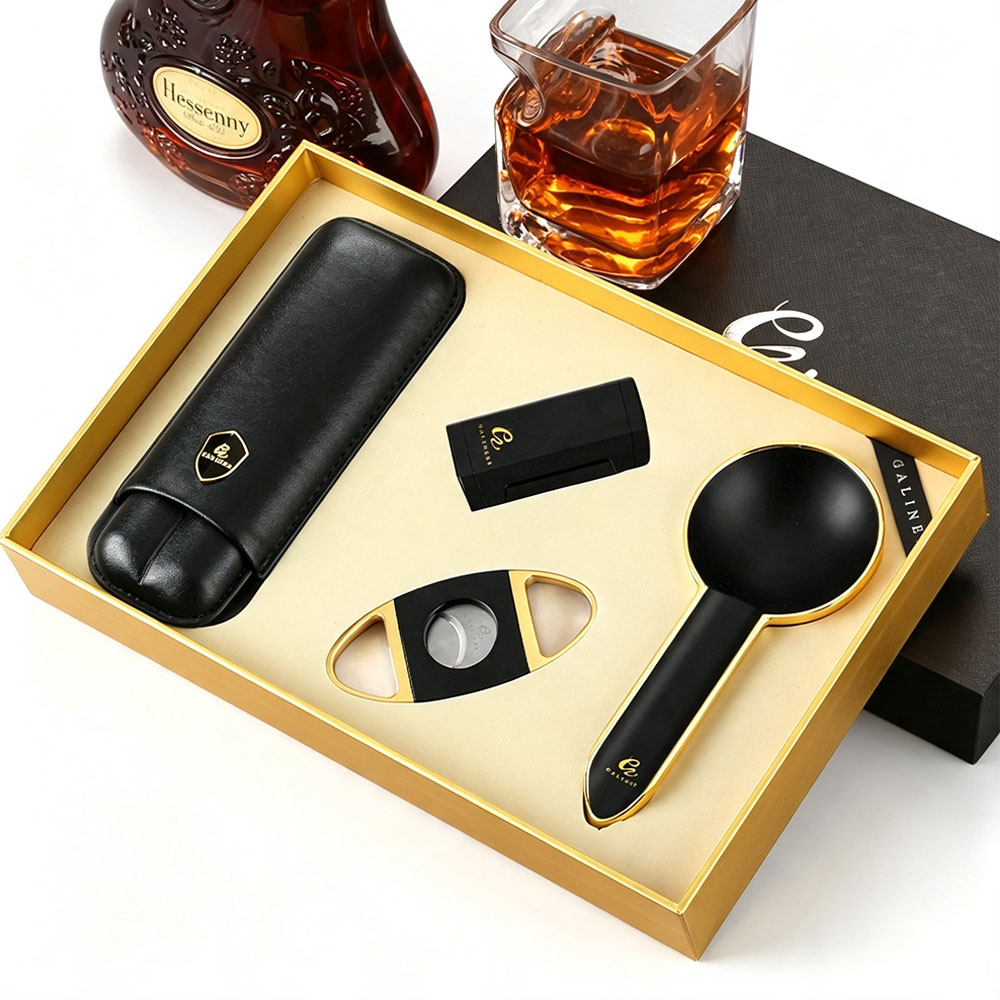 GALINER Metal Cigar Smoking Se - đánh giá và giá Cigar Cutter Set