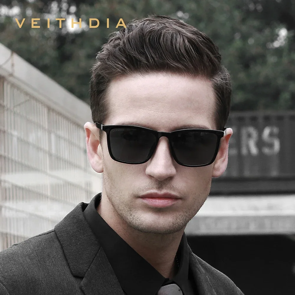 VEITHDIA Brand Square Fashion  - đánh giá và giá Sunglasses Polarized Men