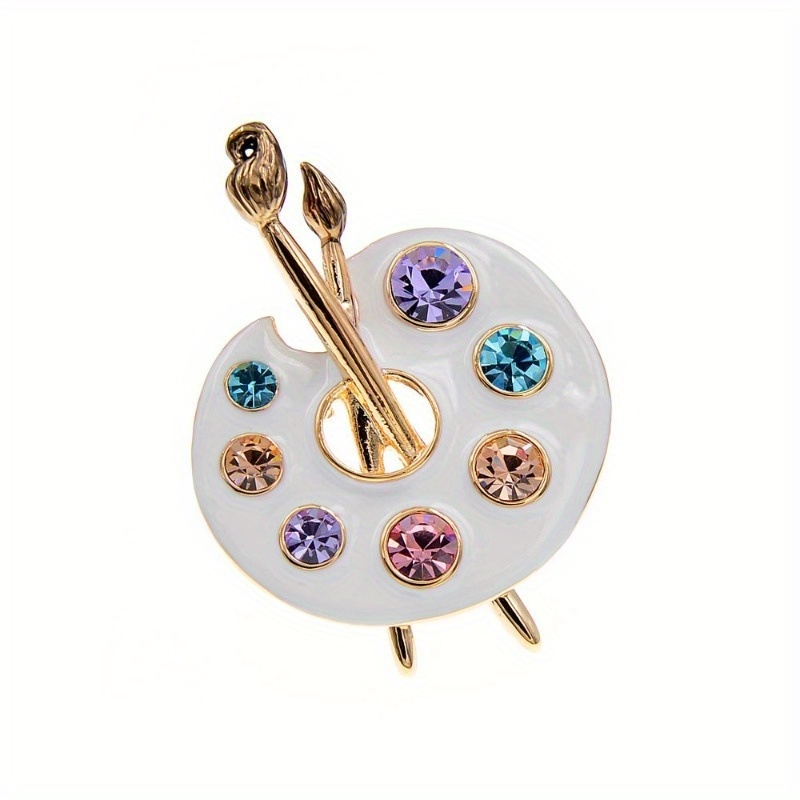 Draw Palette Brooch Creative R - đánh giá và giá Men Accessories Drawing