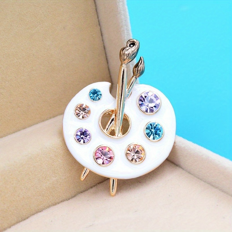 Draw Palette Brooch Creative R - đánh giá và giá Men Accessories Drawing