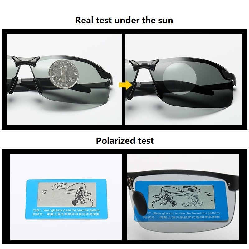 Classic Photochromic Sunglasse - đánh giá và giá Sunglasses Polarized Men