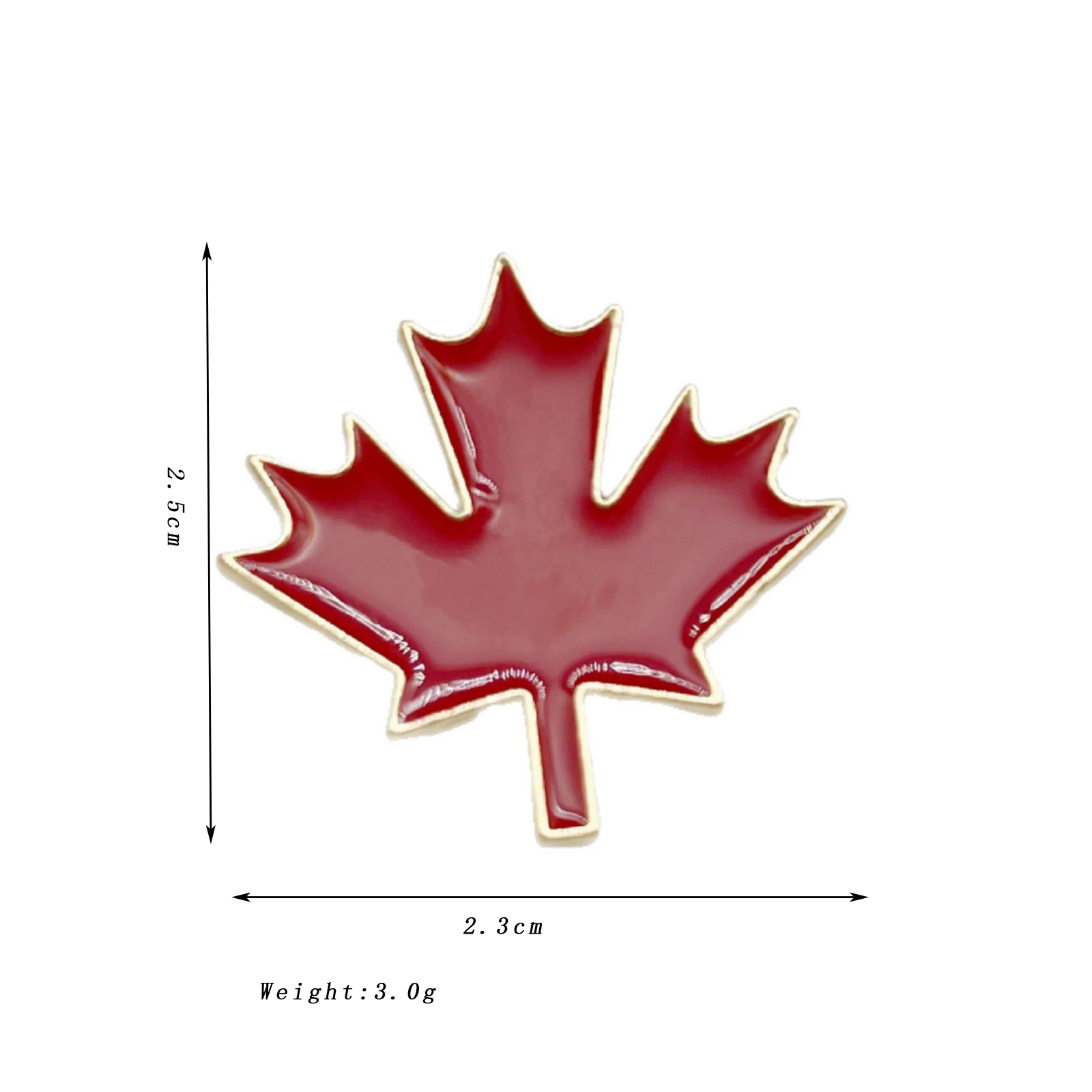Enameled Red Maple Brooches Ca - đánh giá và giá Men'S Accessories Canada