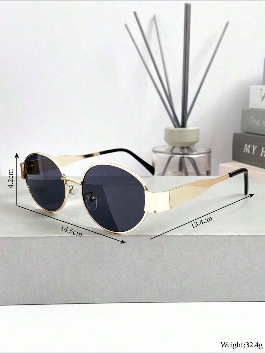 New Retro High-End Metal Oval  - đánh giá và giá Sunglasses Polarized Men