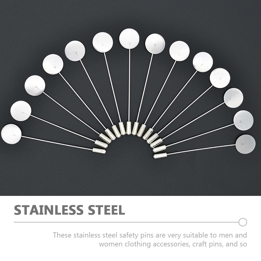 10Pcs Versatile Stainless Stee - đánh giá và giá Men Accessories Brooch