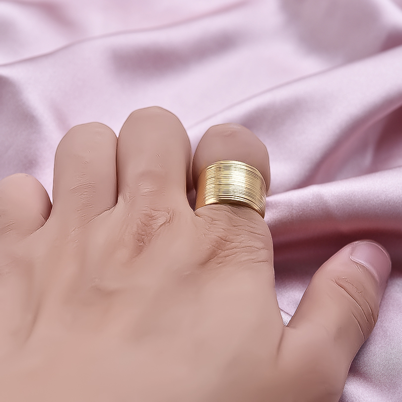 Korea Fashion Wide Ring Open S - đánh giá và giá Men Accessories Drawing